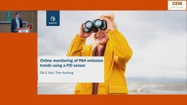 Online Monitoring of PAH emission trends using PID sensors